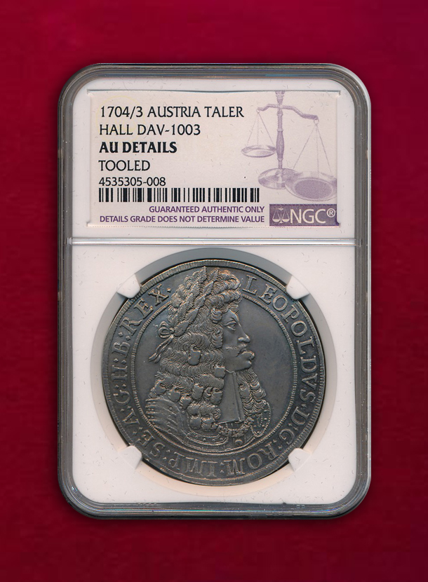 【神聖ローマ帝国】Thaler  1704/3  レオポルト1世