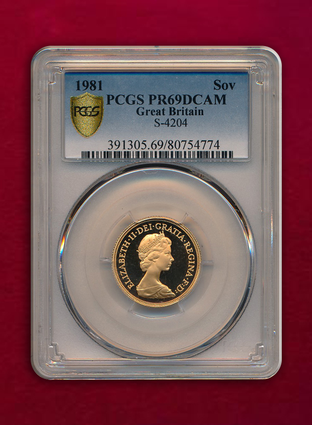 【イギリス】Sovereign  1981  エリザベス2世
