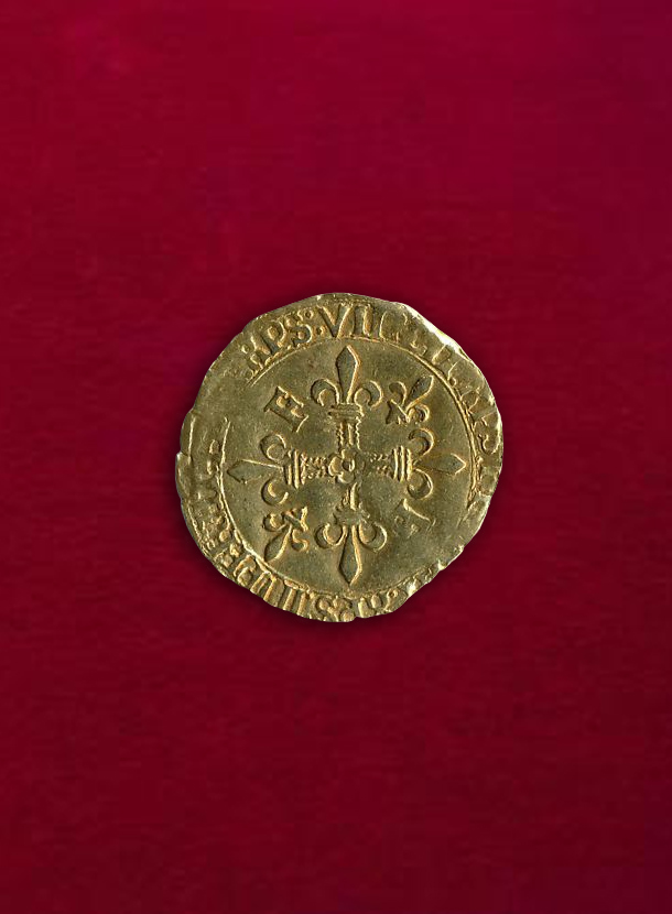 【フランス】Ecu d’or  N.D  フランソワ1世