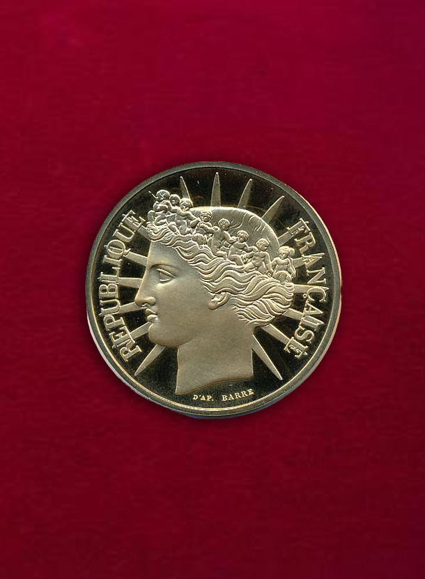 【フランス】100 Francs  1988  セレス