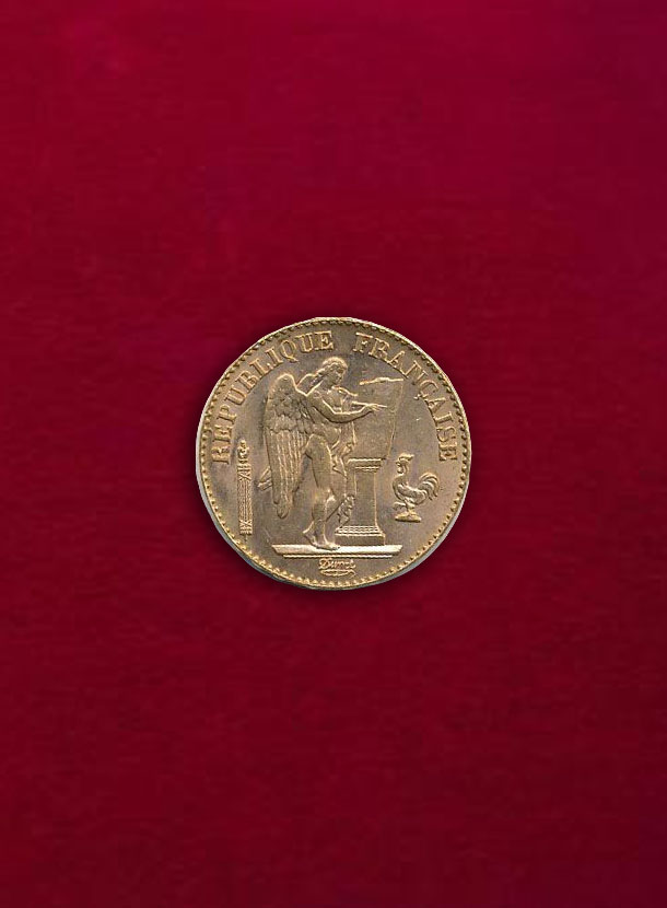 【フランス】20 Francs 1897