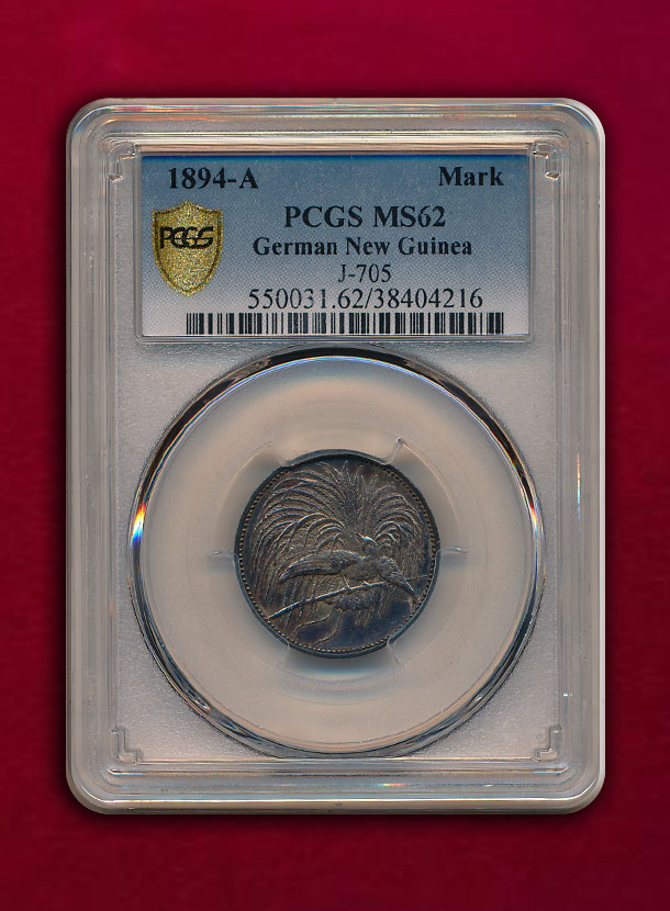 【独領ニューギニア】Mark 1894-A 極楽鳥