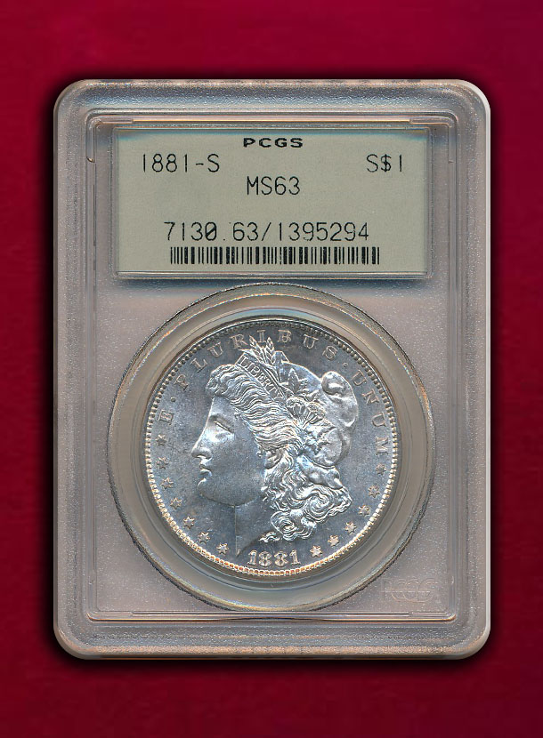 【USA】Dollar 1881-S