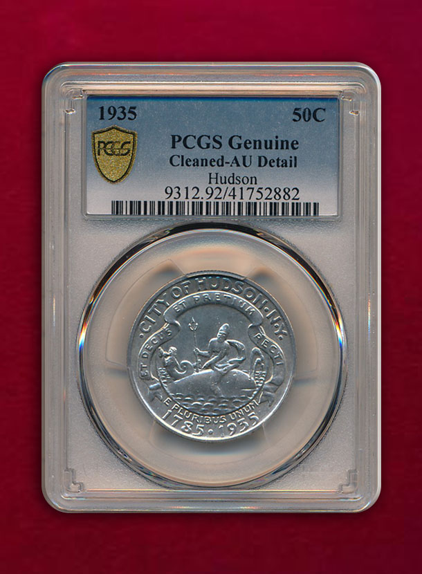 【 U.S.A. 】1/2 Dollar 1935 ハドソン