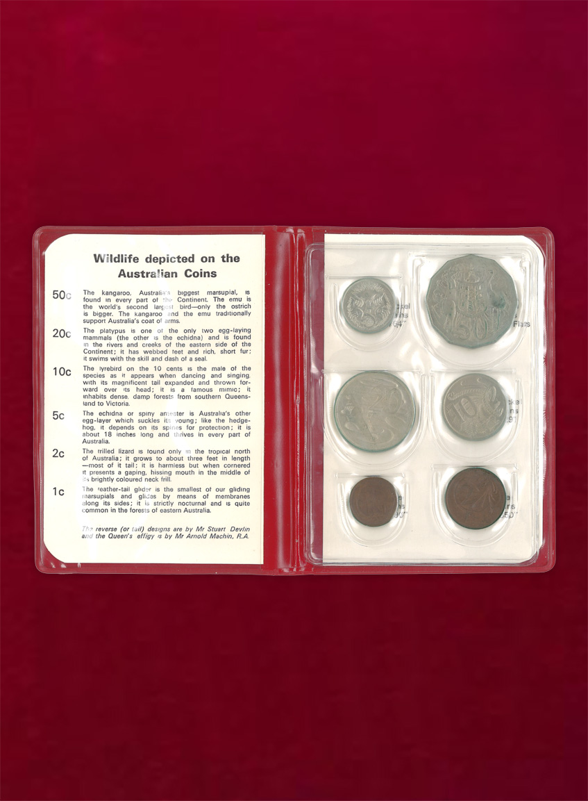 【オーストラリア】ミントセット　6枚組　1972