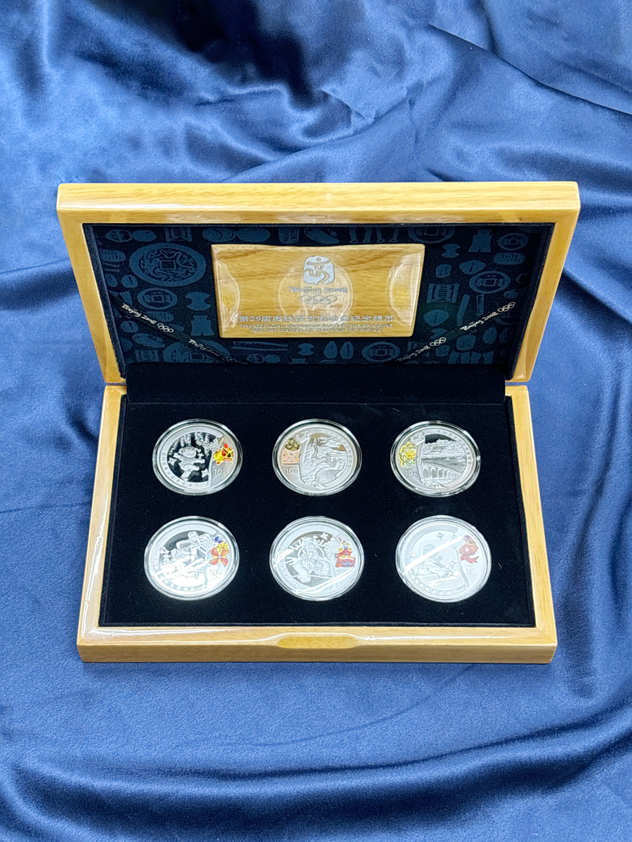 【中国】北京オリンピック記念セット　6枚組　2008