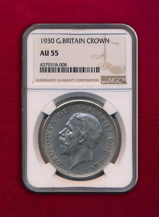 【イギリス】Crown　1930　ジョージ5世